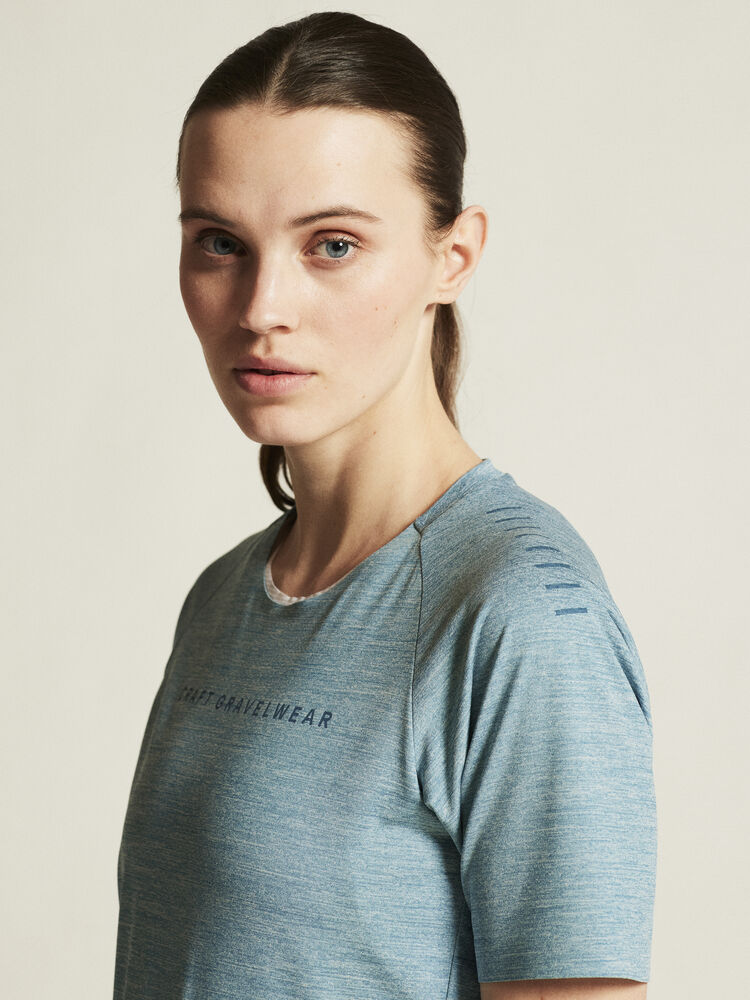 Craft ADV Gravel Ss Tee W - Aquatic [361000] / XS