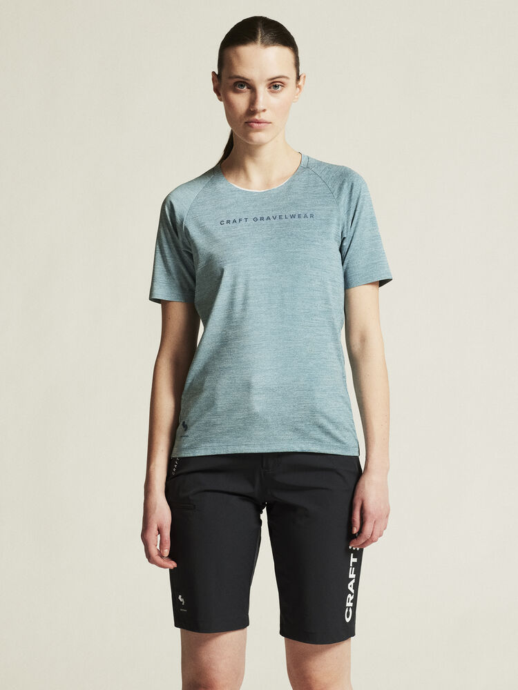 Craft ADV Gravel Ss Tee W - Aquatic [361000] / XS