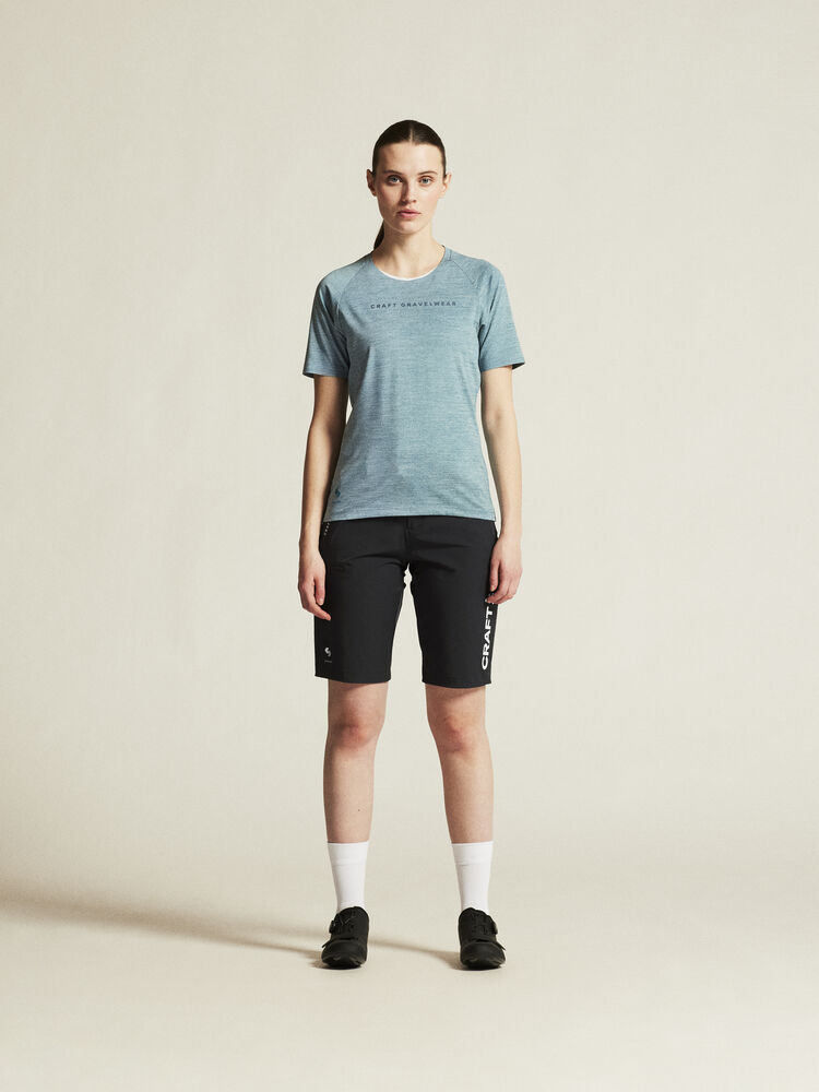 Craft ADV Gravel Ss Tee W - Aquatic [361000] / XS