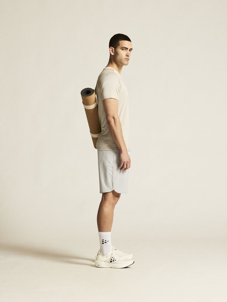 Craft Collective Bi-Blend Ss Tee M - Plaster (retail) [214000] / XS