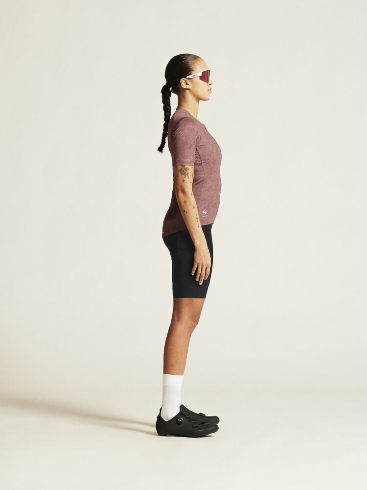 Craft PRO Gravel Ss Jersey W - Rose Brown/Multi [473007] / XS