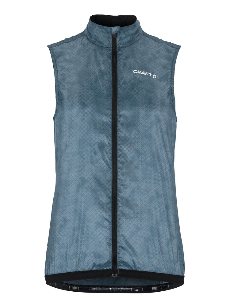 Craft PRO Gravel Wind Vest W - Lake/Multi [328007] / XS