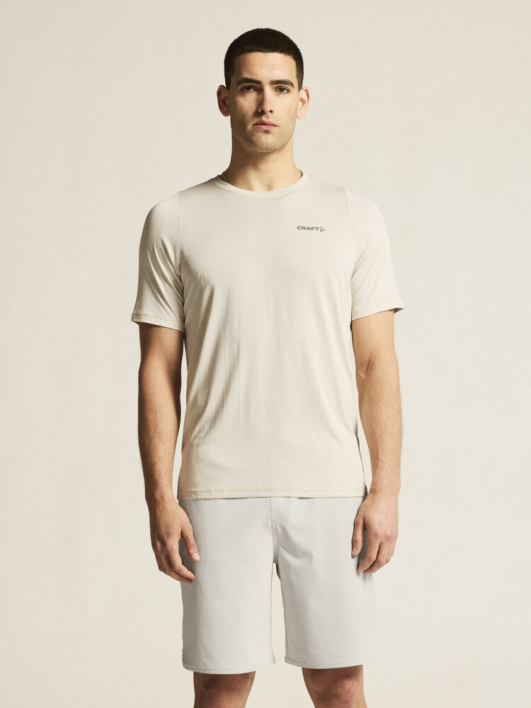 Craft Collective Bi-Blend Ss Tee M - Plaster (retail) [214000] / XS