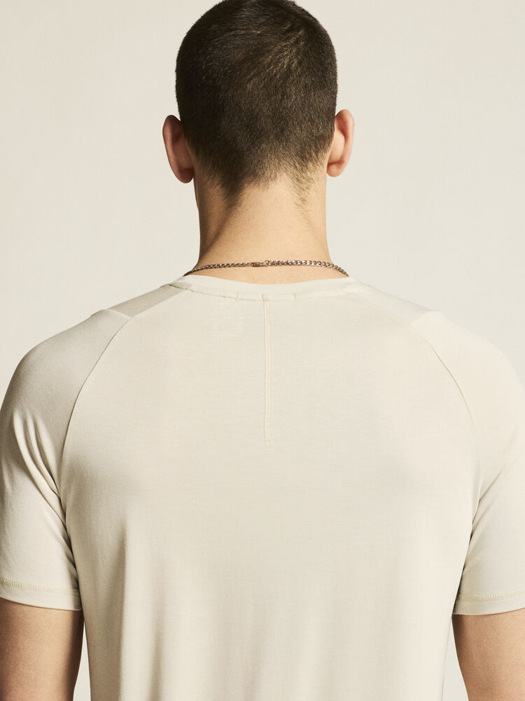 Craft Collective Bi-Blend Ss Tee M - Plaster (retail) [214000] / XS