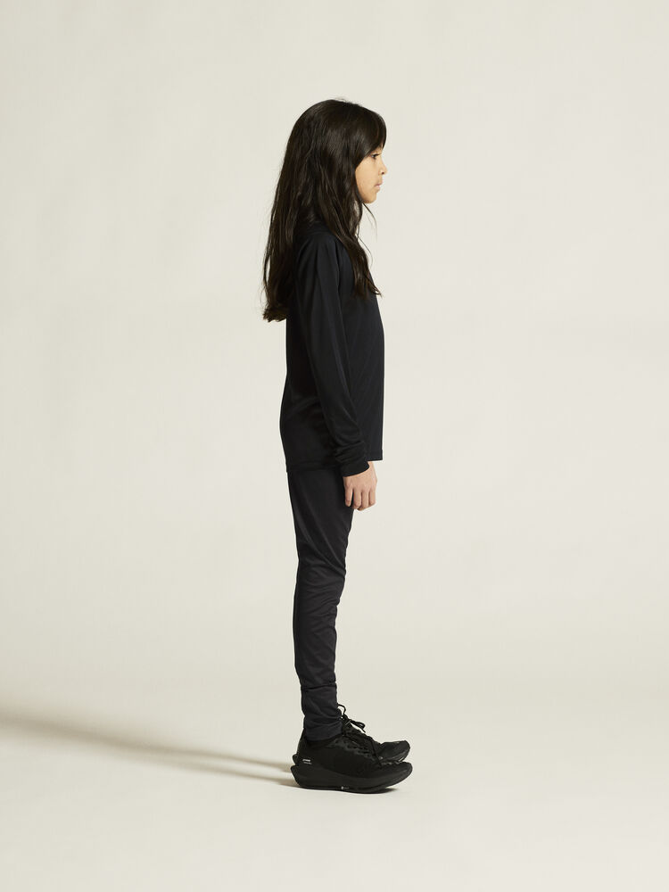 Craft ADV Nordic Club Tights Jr - Black/White AW25 [999900] / 122/128