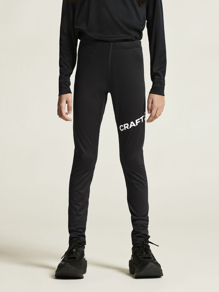 Craft ADV Nordic Club Tights Jr - Black/White AW25 [999900] / 122/128