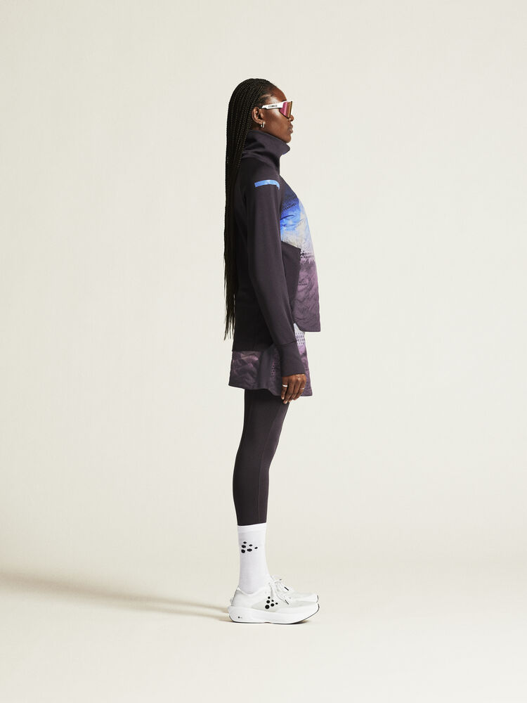 Craft ADV SubZ Sweater 3 W - Dk Plum/Multi [499007] / XS