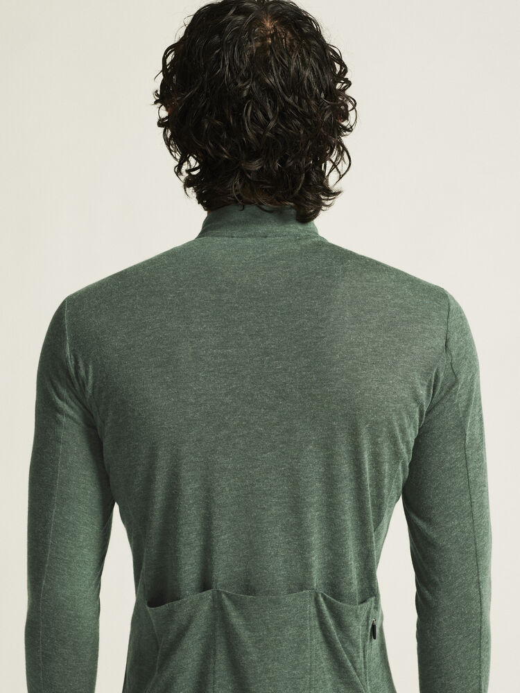 Craft Core Bike Essence Wool LS Jersey M - Biome/Melange [640200] / XS