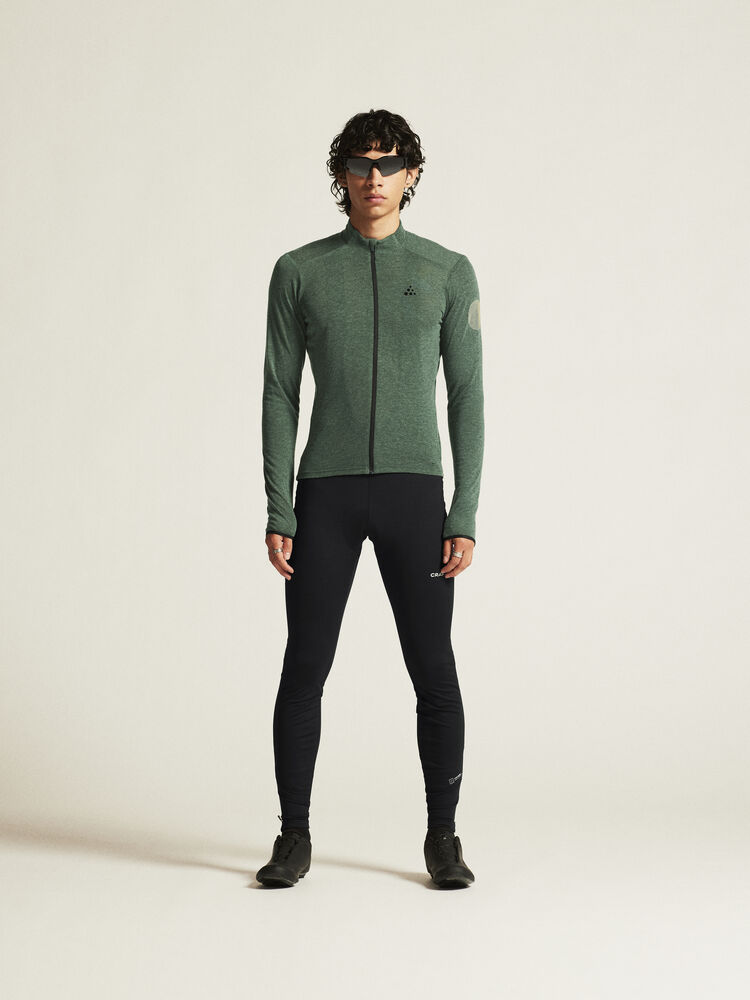 Craft Core Bike Essence Wool LS Jersey M - Biome/Melange [640200] / XS