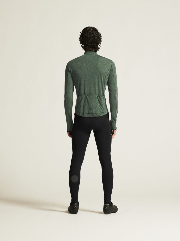 Craft Core Bike Essence Wool LS Jersey M - Biome/Melange [640200] / XS