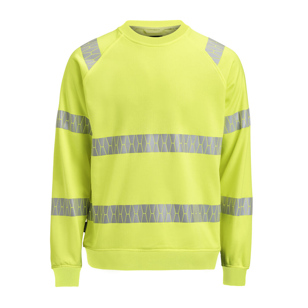 5324 Sweatshirt Varsel, gul från Jobman