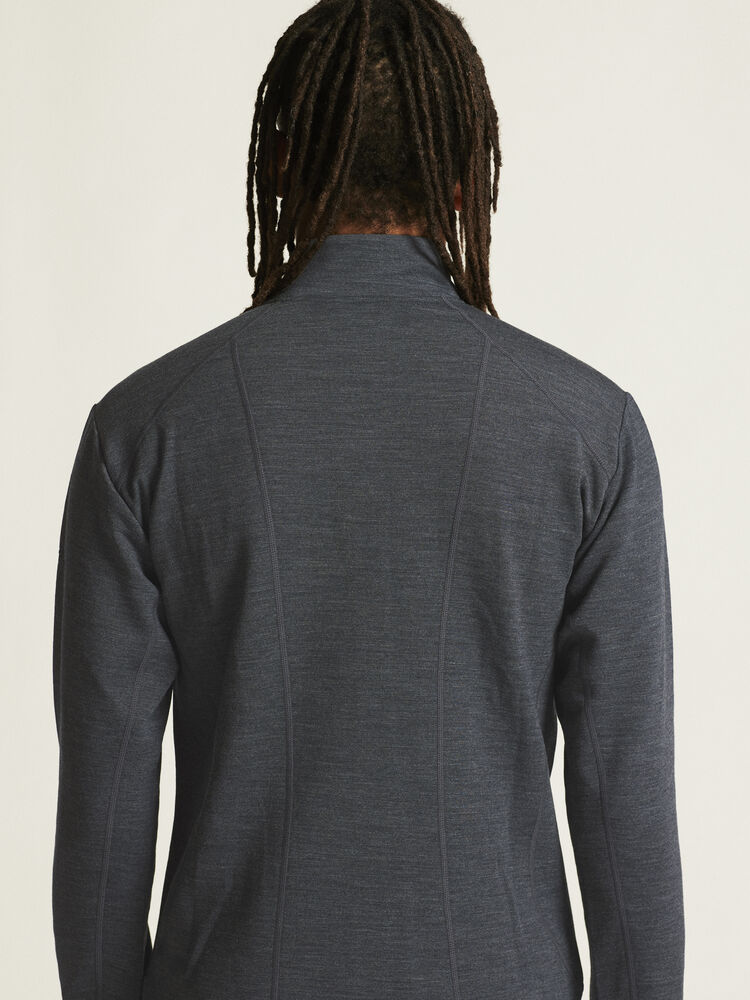 Craft PRO Explore Wool Midlayer M - BLACK MELANGE [998000] / S