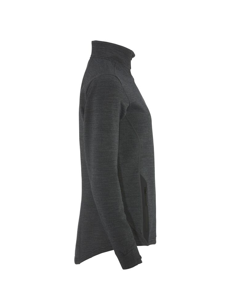 Craft PRO Explore Wool Midlayer W - BLACK MELANGE [998000] / XS
