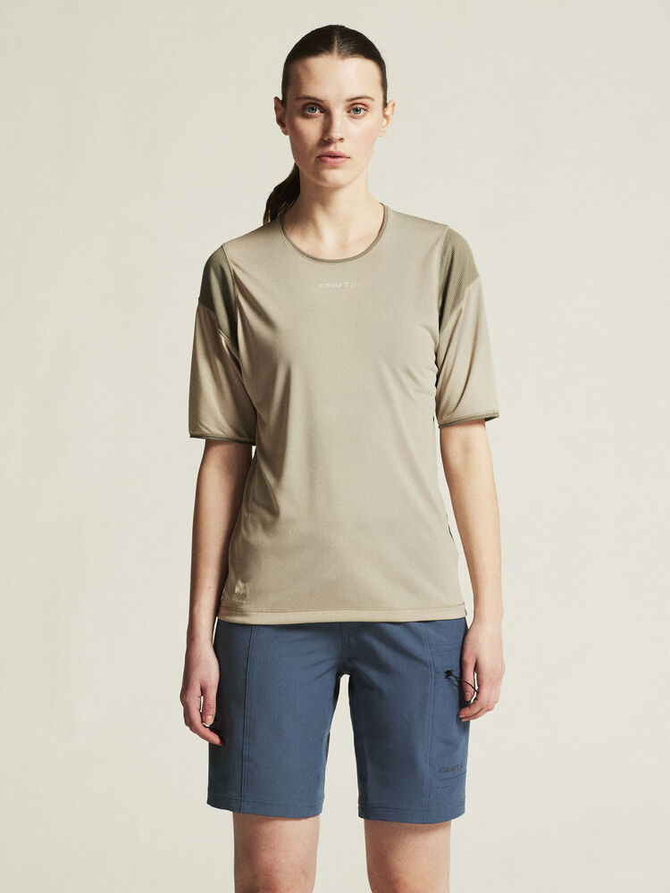 Craft CORE Offroad Xt Ss Jersey W - Hay/Raw [608237] / XS