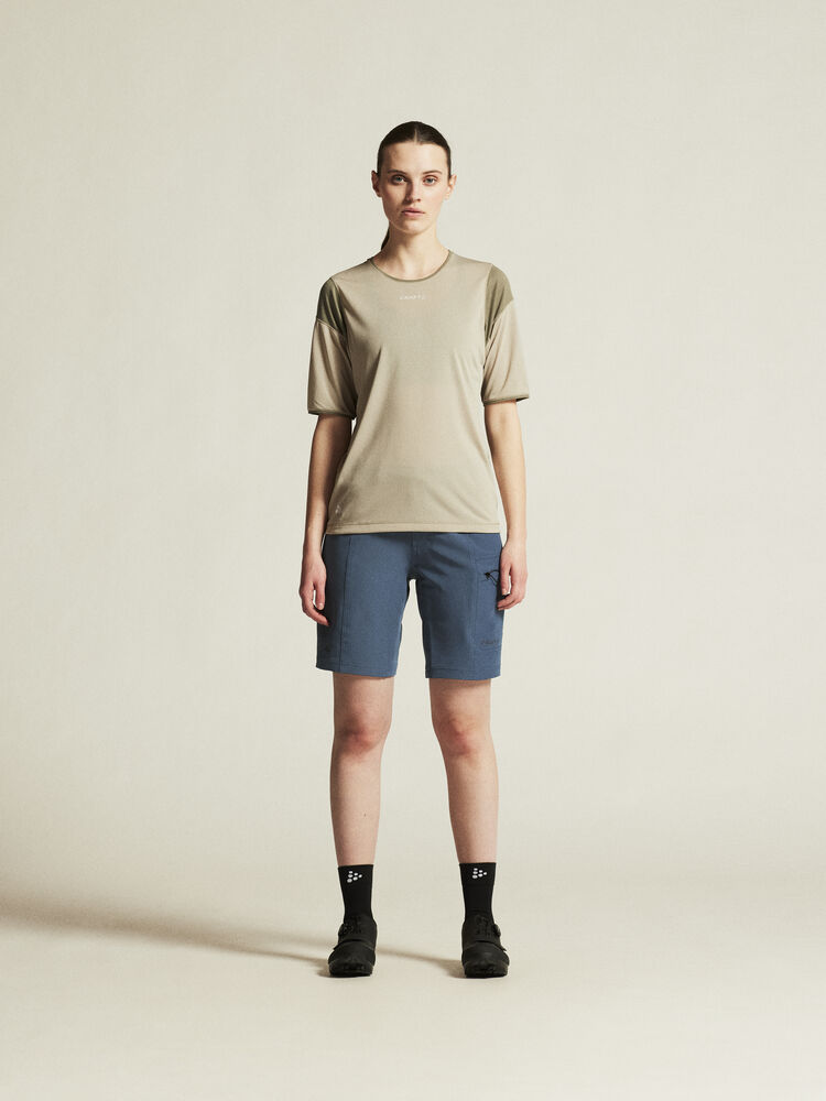 Craft CORE Offroad Xt Ss Jersey W - Hay/Raw [608237] / XS