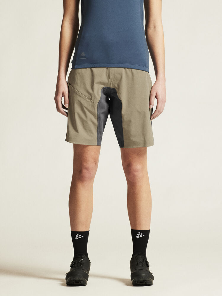 Craft ADV Offroad Xt Shorts W Pad W - Raw/Granite [237985] / XS