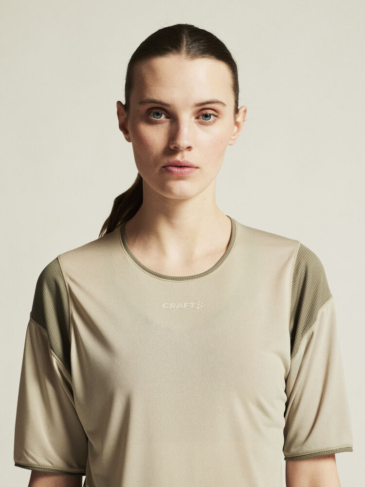 Craft CORE Offroad Xt Ss Jersey W - Hay/Raw [608237] / XS