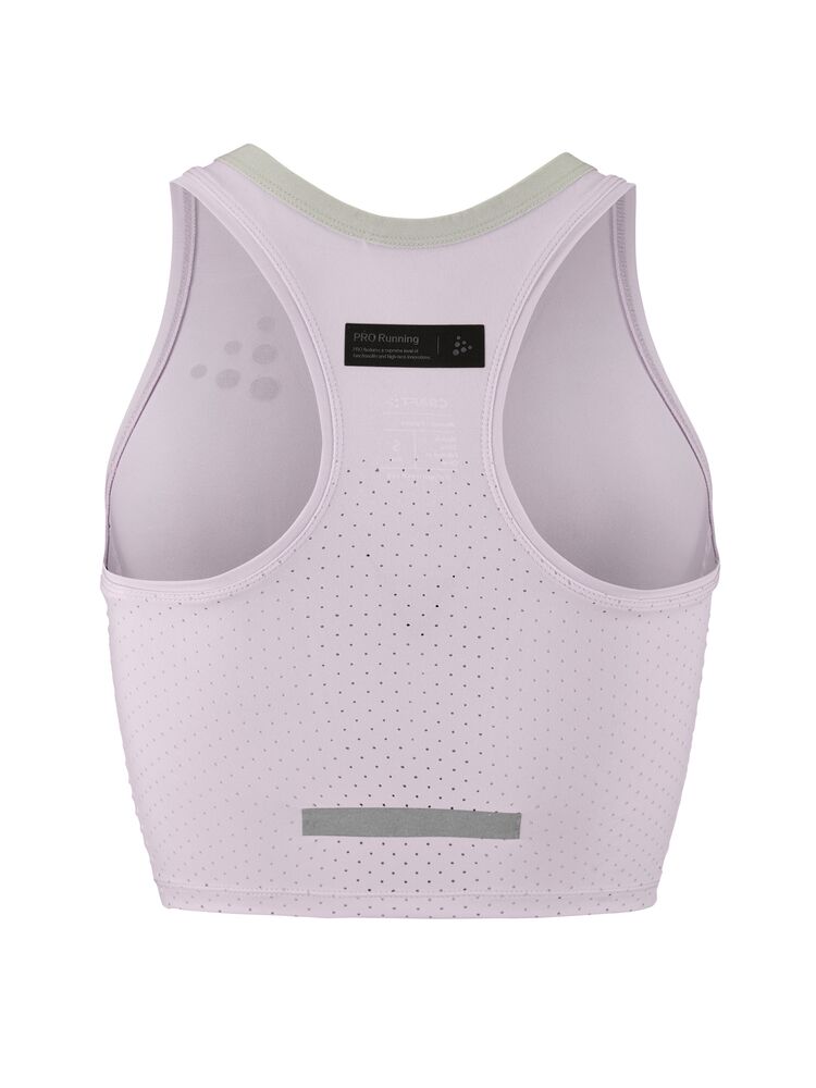Craft PRO Hypervent Cropped Top 2 W - Aster (retail) [746000] / XS
