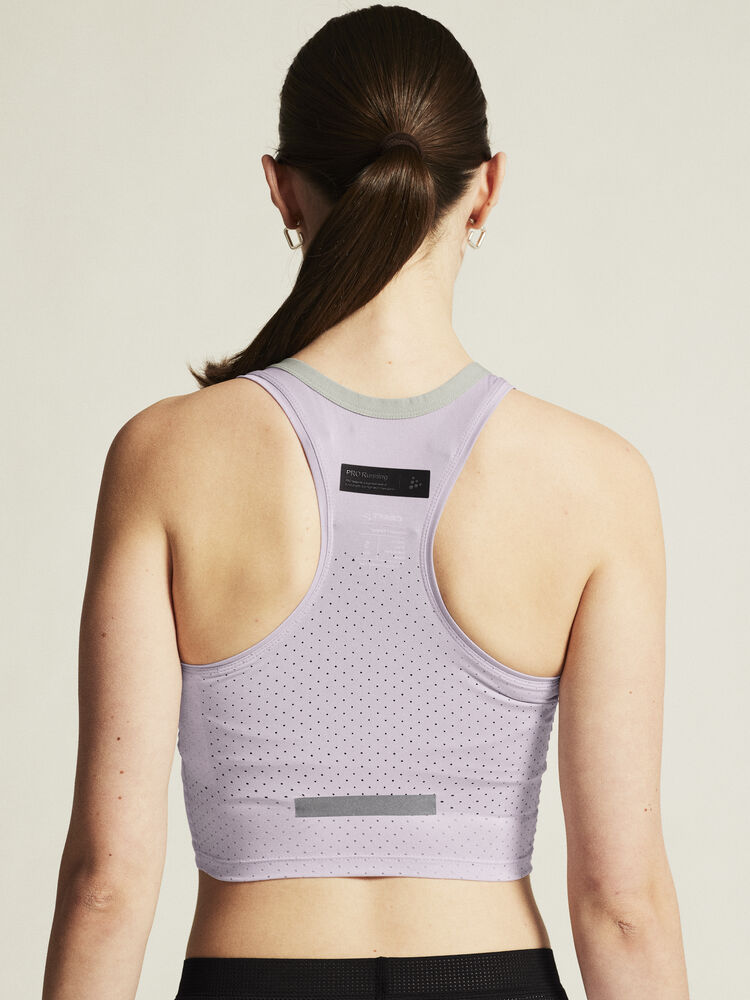 Craft PRO Hypervent Cropped Top 2 W - Aster (retail) [746000] / XS