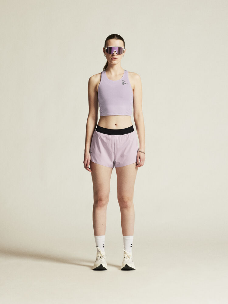 Craft PRO Hypervent Cropped Top 2 W - Aster (retail) [746000] / XS