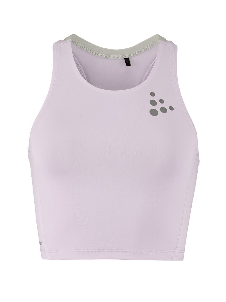 Craft PRO Hypervent Cropped Top 2 W - Aster (retail) [746000] / XS