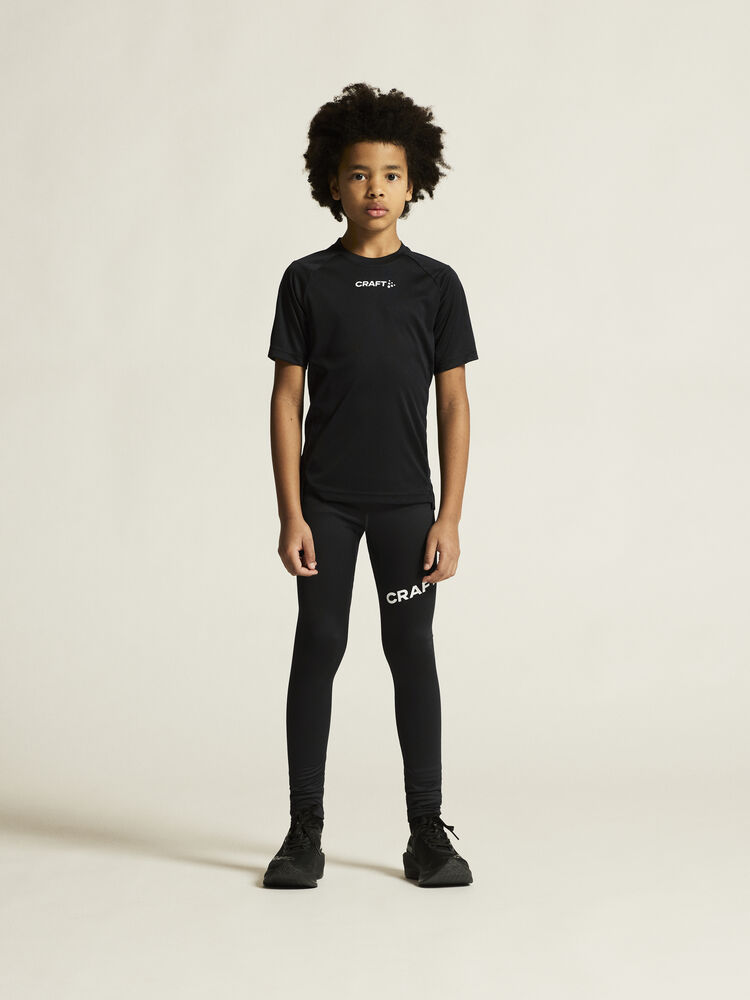 Craft Rush 2.0 Ss Tee Jr - Black AW25 [999000] / 122/128
