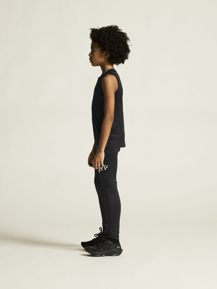 Craft Rush 2.0 Singlet Jr - Black AW25 [999000] / 122/128