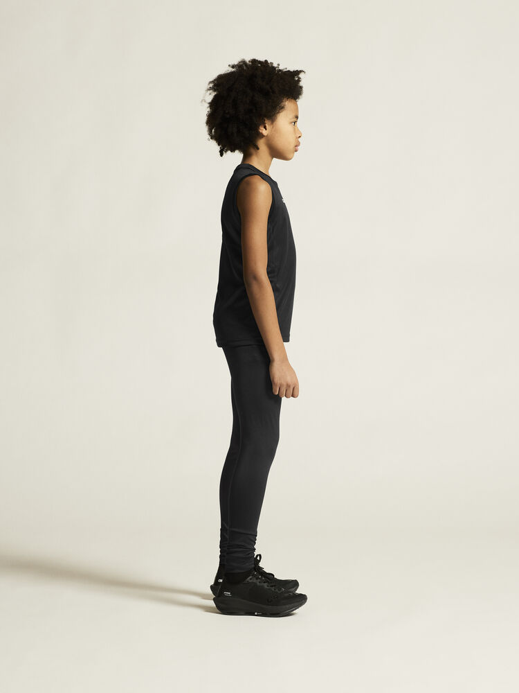 Craft Rush 2.0 Singlet Jr - Black AW25 [999000] / 122/128