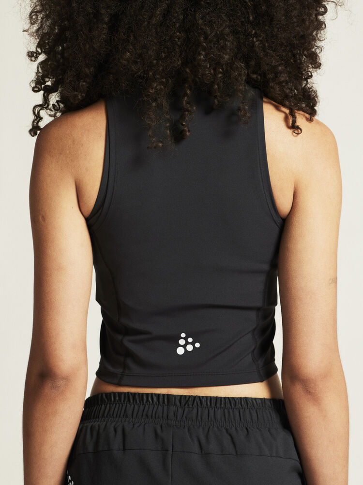 Craft Rush 2.0 Crop Singlet W - Black AW25 [999000] / XS