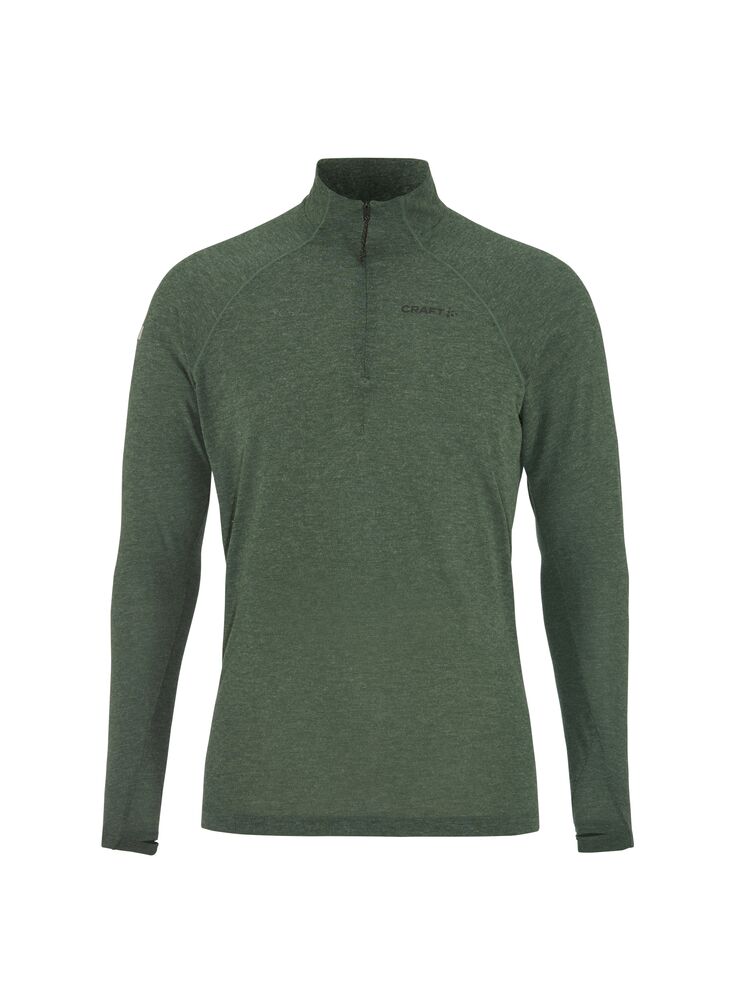 Wool LS Tee M från Craft i Biome/Melange