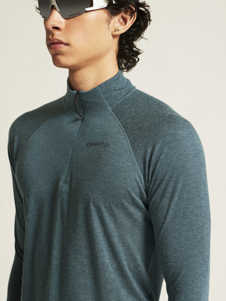 Craft Wool LS Tee M - Alfa Melange [629200] / XS