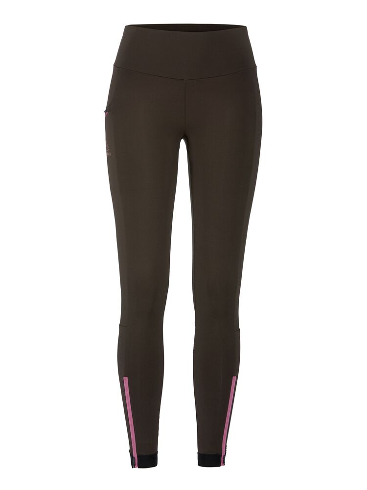 Craft PRO Trail Tights 2 W - Bark/Rouge [281744] / XS