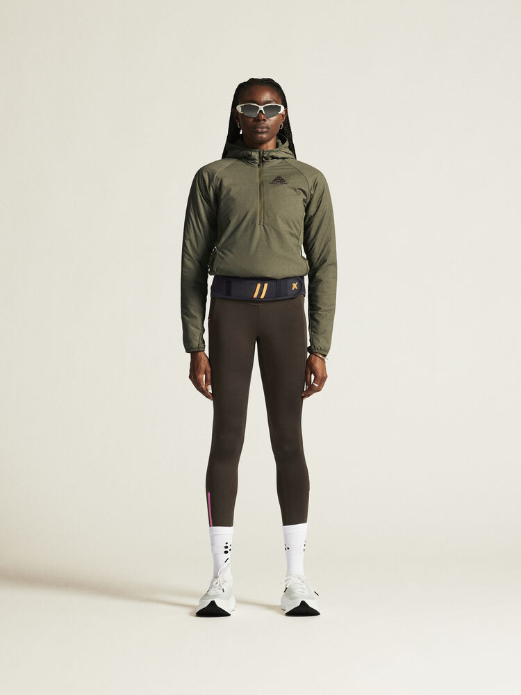 Craft PRO Trail Tights 2 W - Bark/Rouge [281744] / XS