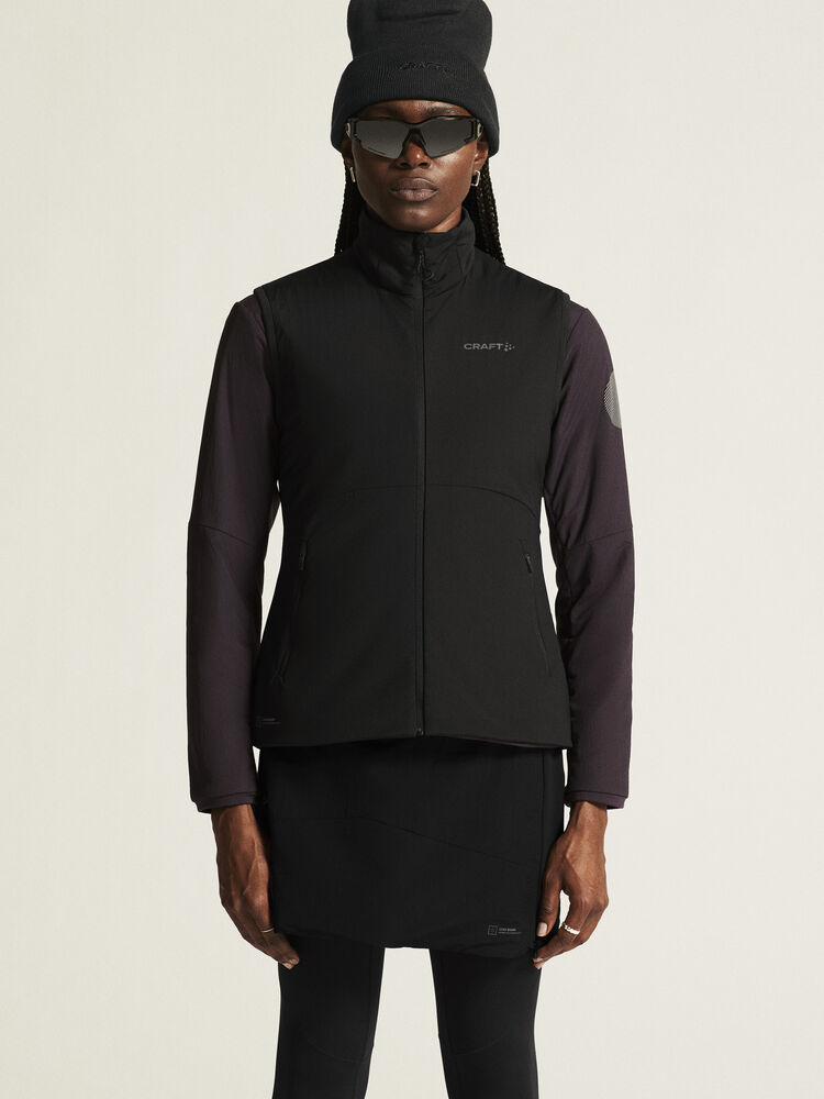 Craft ADV Nordic Training Insulate Vest W - Black AW25 [999000] / XS