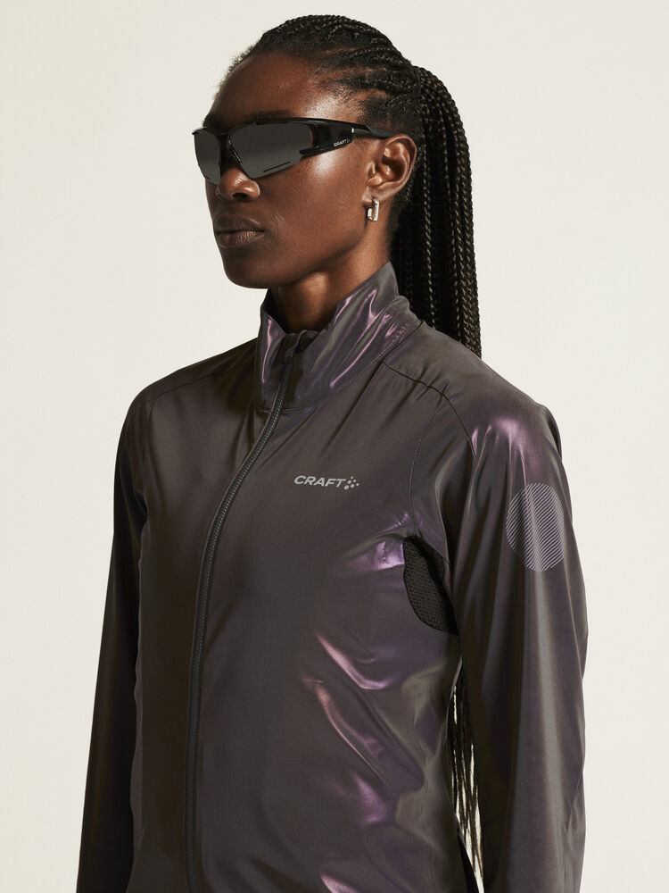 Craft Adv Endur Hydro Lumen Jacket W - Slate/Multi [992007] / XS