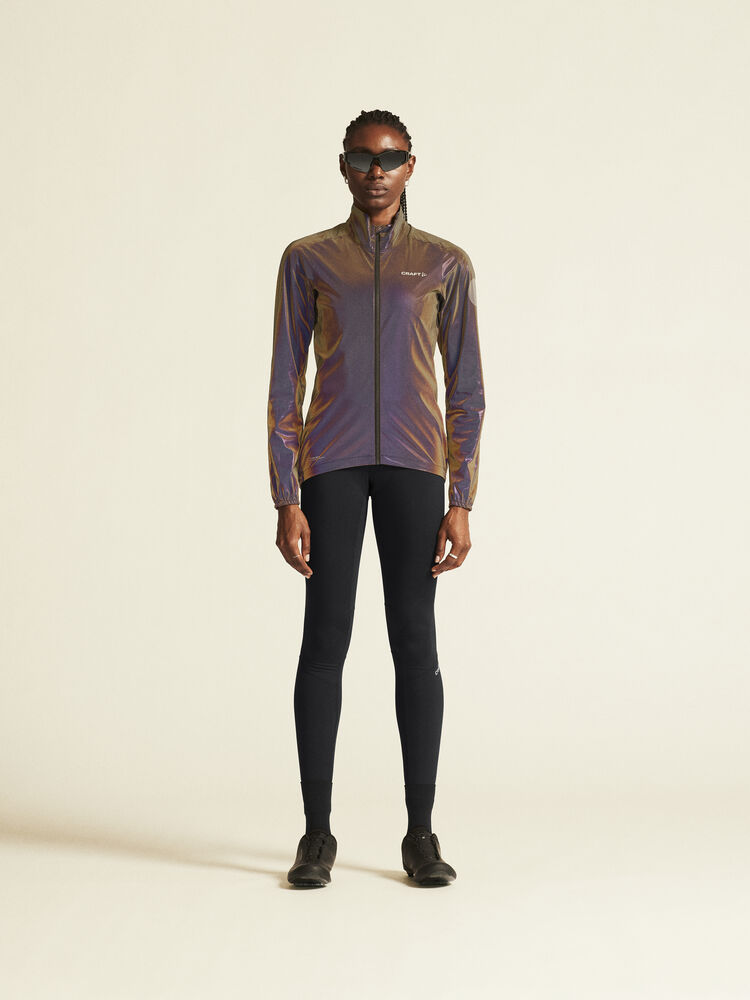 Craft Adv Endur Hydro Lumen Jacket W - Slate/Multi [992007] / XS