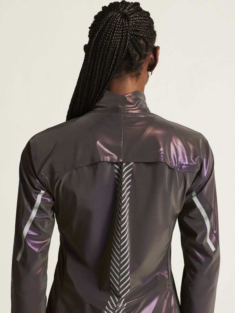 Craft Adv Endur Hydro Lumen Jacket W - Slate/Multi [992007] / XS