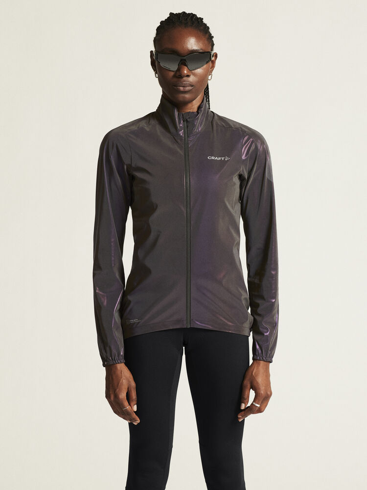 Craft Adv Endur Hydro Lumen Jacket W - Slate/Multi [992007] / XS