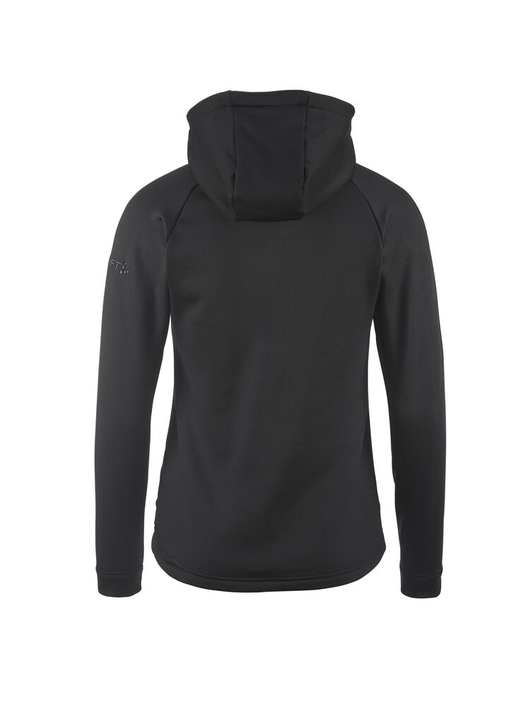 Craft ADV Explore Power Fleece Hood Jkt W - Black AW25 [999000] / XS