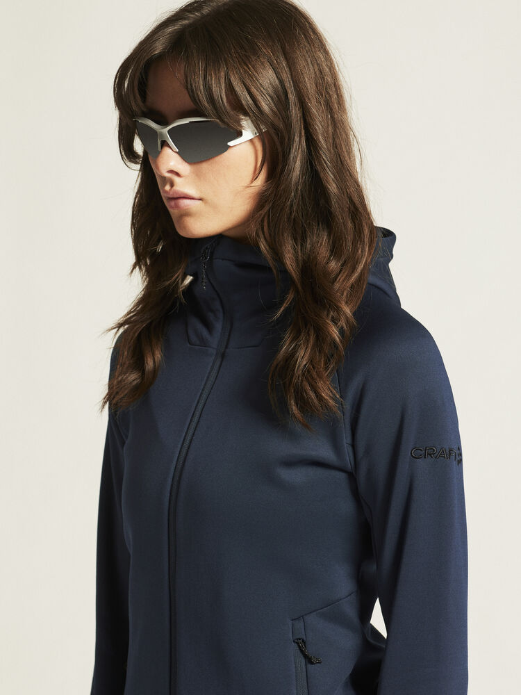 Craft ADV Explore Power Fleece Hood Jkt W - BLAZE (retail) [396000] / XS