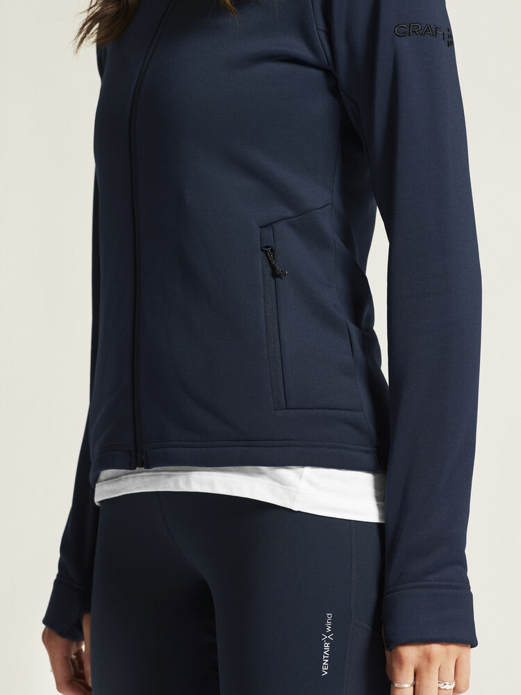 Craft ADV Explore Power Fleece Hood Jkt W - BLAZE (retail) [396000] / XS