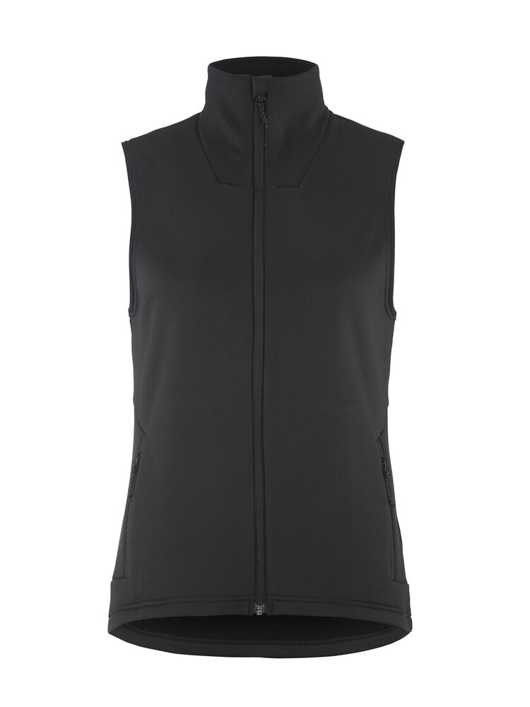 Craft ADV Explore Power Fleece Vest W - Black AW25 [999000] / XS