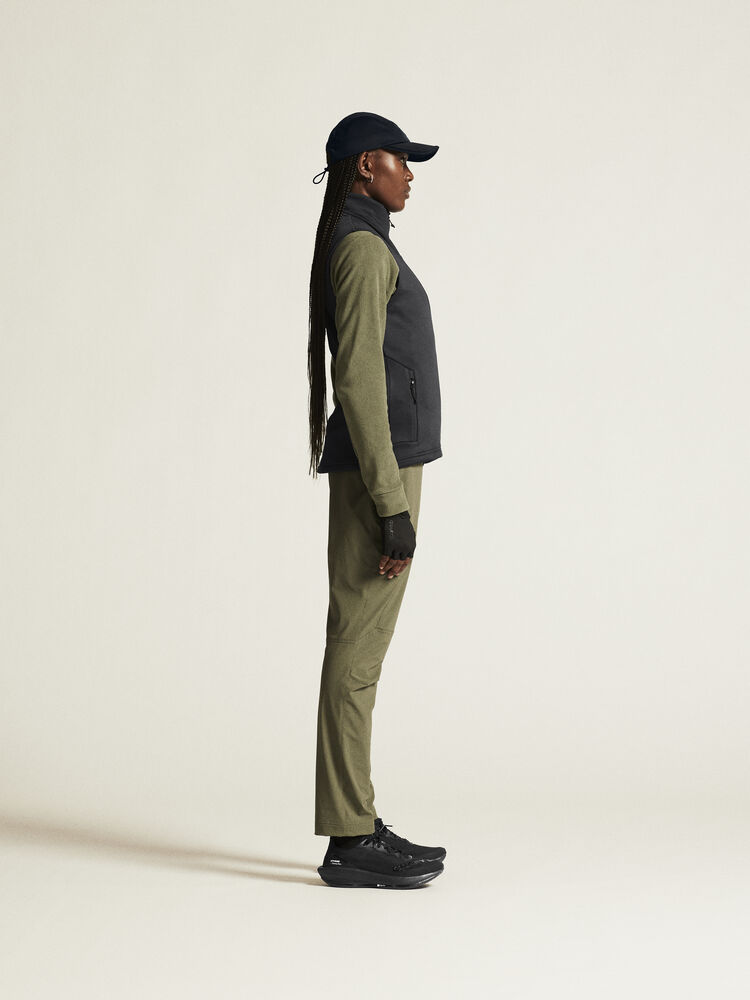 Craft ADV Explore Power Fleece Vest W - Black AW25 [999000] / XS