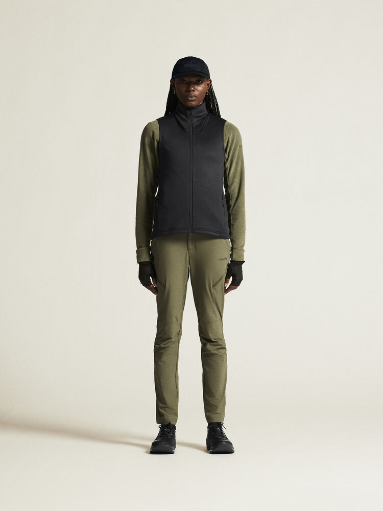 Craft ADV Explore Power Fleece Vest W - Black AW25 [999000] / XS
