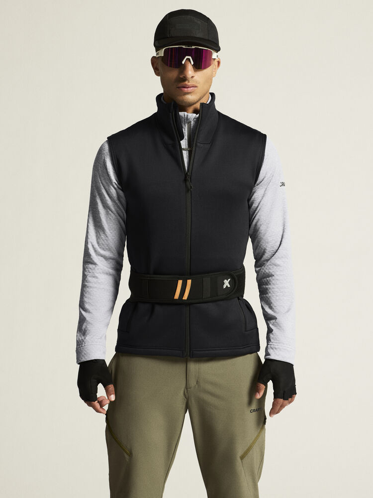 Craft ADV Exlore Power Fleece Vest M - Black AW25 [999000] / S