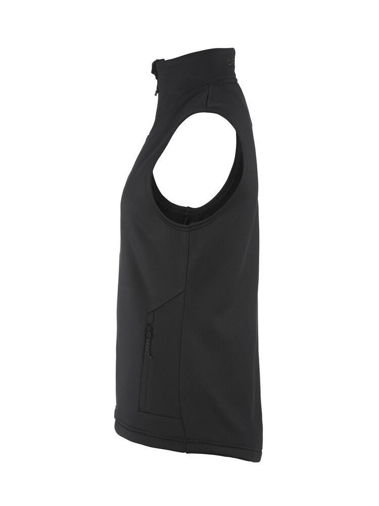 Craft ADV Explore Power Fleece Vest W - Black AW25 [999000] / XS