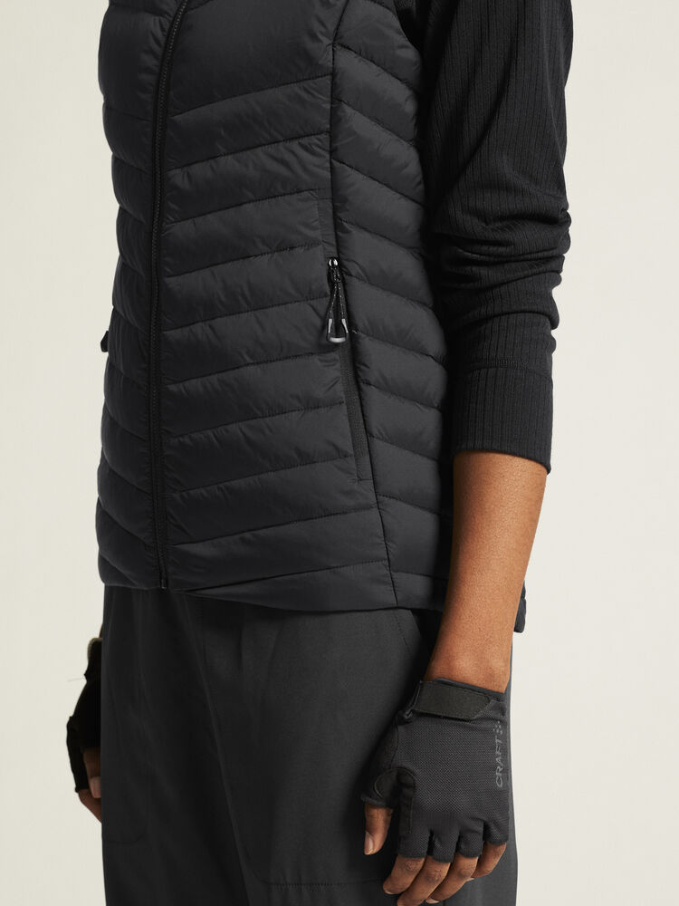 Craft ADV Explore Light Down Vest W - Black AW25 [999000] / XS