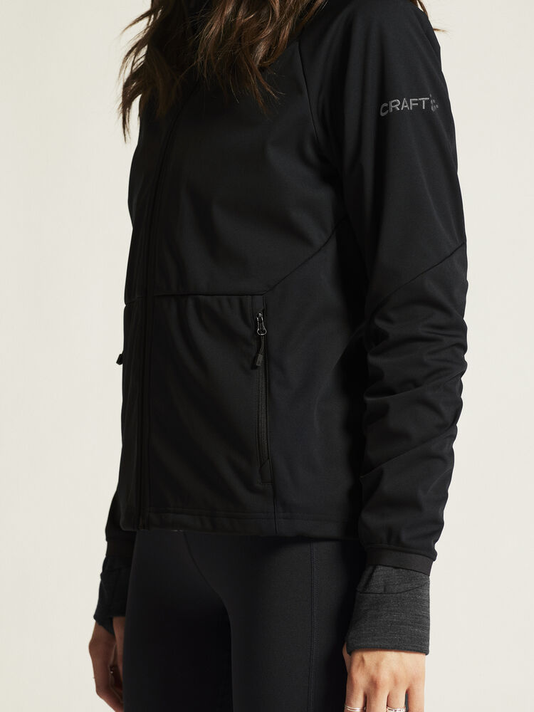Craft CORE Explore Softshell 2.0 Jkt W - Black AW25 [999000] / XS