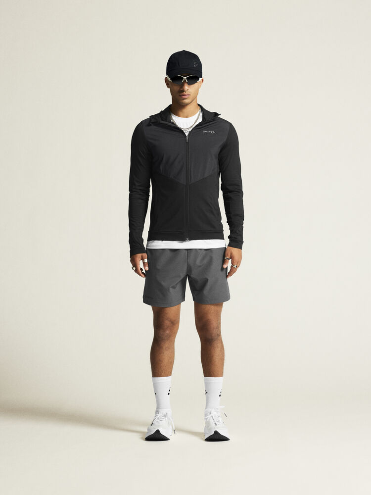 Craft ADV Essence Jersey Hood Jkt 2 M - Black AW25 [999000] / XS