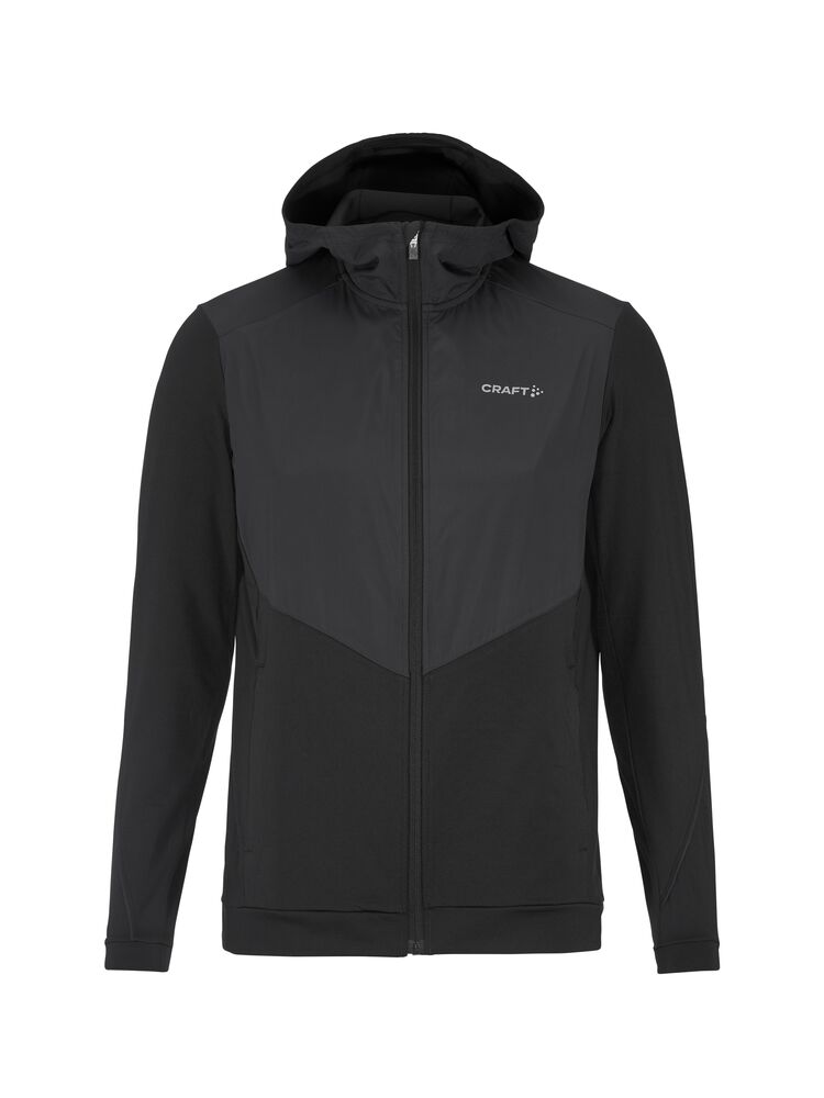 Craft ADV Essence Jersey Hood Jkt 2 M - Black AW25 [999000] / XS